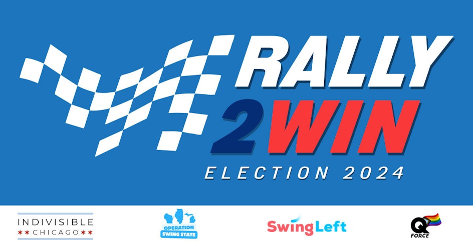 Rally2Win organized by Indivisible Chicago
